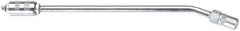 lumax - 4,500 Operating psi, 14" Long, Steel Fixed Grease Gun Rigid Extension - Apex Tool & Supply