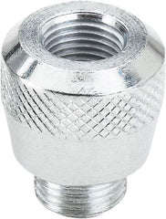 lumax - 4,500 Operating psi, Steel Fixed Grease Gun Button-Head Coupler - Apex Tool & Supply