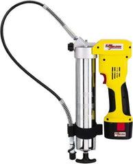 lumax - 7,000 Max psi, Flexible Battery-Operated Grease Gun - 14 oz Capacity, 3-Way Fill - Apex Tool & Supply