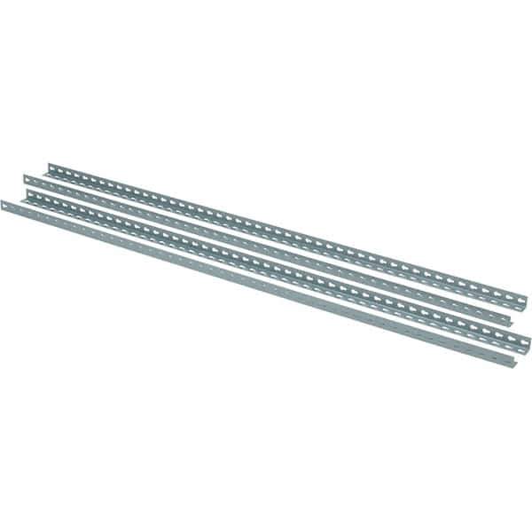 Value Collection - 18" Wide, 72 High, Open Shelving Accessory/Component - 14 Gauge Steel, Powder Coat Finish, Use with Boltless Storage Rack - Apex Tool & Supply
