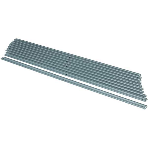 Value Collection - 72" Wide, 26 High, Open Shelving Accessory/Component - 16 Gauge Steel, Powder Coat Finish, Use with Boltless Storage Rack - Apex Tool & Supply