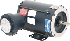 Leeson - 1/2 hp 1,800 Max RPM Explosion Proof Motor - 56C NEMA Frame, 230/460 Volts, 75% Efficiency at Full Load - Apex Tool & Supply