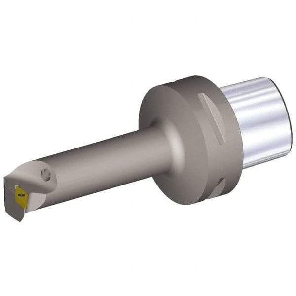 Kennametal - Left Hand Cut, Size PSC63, VB..110304 & VB..221 Insert Compatiblity, Internal Modular Turning & Profiling Cutting Unit Head - 22mm Ctr to Cutting Edge, 140mm Head Length, Through Coolant, Series PSC - Apex Tool & Supply