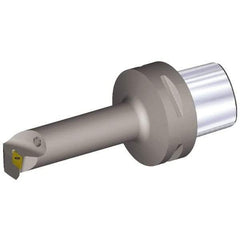 Kennametal - Left Hand Cut, Size PSC63, VB..110304 & VB..221 Insert Compatiblity, Internal Modular Turning & Profiling Cutting Unit Head - 22mm Ctr to Cutting Edge, 140mm Head Length, Through Coolant, Series PSC - Apex Tool & Supply