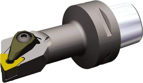 Kennametal - Left Hand Cut, Size PSC50, WN.. 0804.. & WN.. 432 Insert Compatiblity, Internal Modular Turning & Profiling Cutting Unit Head - 17mm Ctr to Cutting Edge, 90mm Head Length, Through Coolant, Series PSC - Apex Tool & Supply