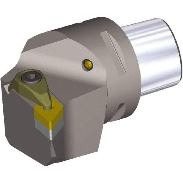 Kennametal - Left Hand Cut, Size PSC63, DN.. 1506.. & DN.. 442 Insert Compatiblity, External Modular Turning & Profiling Cutting Unit Head - 45mm Ctr to Cutting Edge, 65mm Head Length, Through Coolant, Series PSC - Apex Tool & Supply