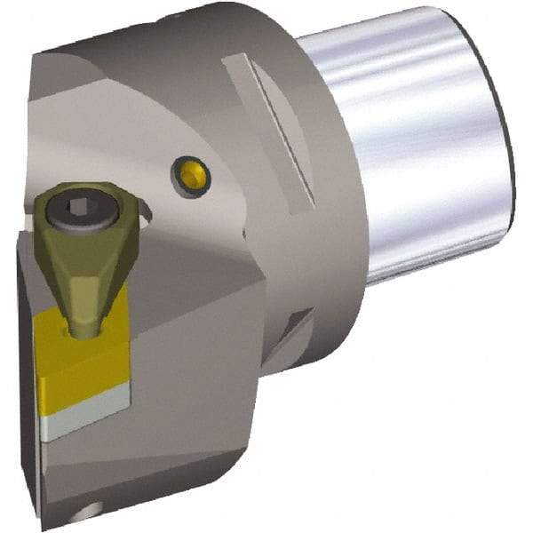 Kennametal - Right Hand Cut, Size PSC50, DN..150408 & DN..432 Insert Compatiblity, External Modular Turning & Profiling Cutting Unit Head - 35mm Ctr to Cutting Edge, 60mm Head Length, Through Coolant, Series PSC - Apex Tool & Supply