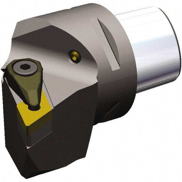 Kennametal - Left Hand Cut, Size PSC63, DN..150408 & DN..432 Insert Compatiblity, External Modular Turning & Profiling Cutting Unit Head - 45mm Ctr to Cutting Edge, 65mm Head Length, Through Coolant, Series PSC - Apex Tool & Supply