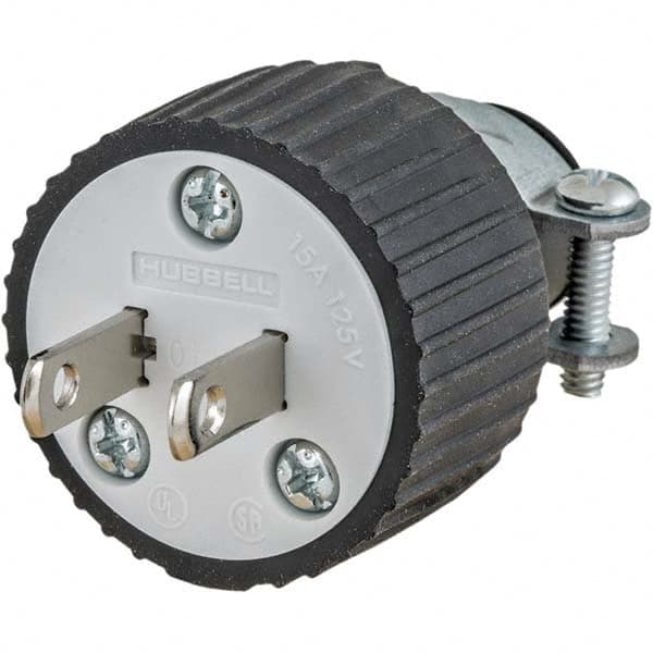 Hubbell Wiring Device-Kellems - Straight Blade Plugs & Connectors Connector Type: Plug Grade: Residential - Apex Tool & Supply