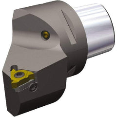 Kennametal - Insert Style LT16ER, 60mm Head Length, Right Hand Cut, External Modular Threading Cutting Unit Head - System Size PSC50, 35mm Center to Cutting Edge, Series PSC - Apex Tool & Supply