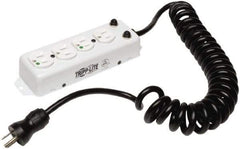 Tripp-Lite - 4 Outlets, 120 VAC15 Amps, 10' Cord, Power Outlet Strip - Keyhole, Tab Mount, 5-15 NEMA Configuration, 8.4" Strip - Apex Tool & Supply
