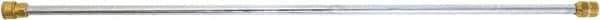 Simpson - 3,400 Max psi Fixed Pressure Washer Lance - 31" Long, Metal, Metric, Female & Male - Apex Tool & Supply