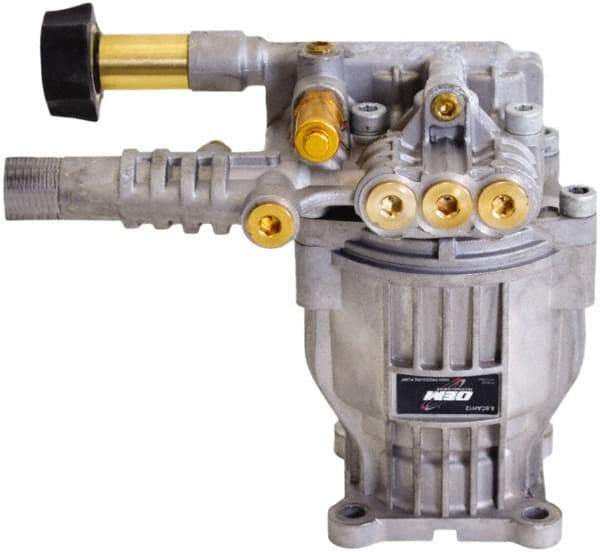 Simpson - 3,000 Max psi Fixed Pressure Washer Pump Kit - 7" Long, Metal, GHT, Male - Apex Tool & Supply