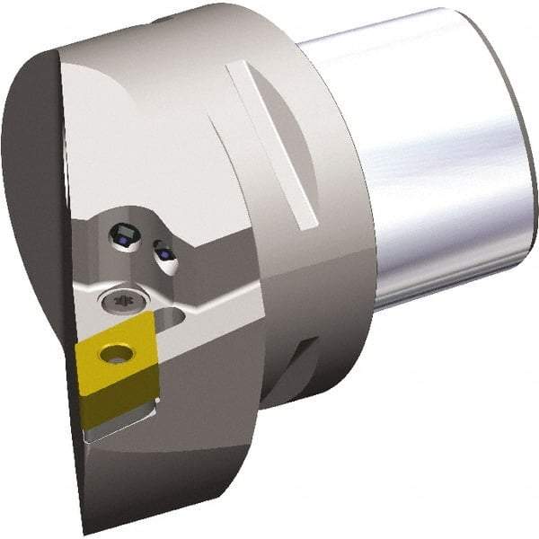 Kennametal - Right Hand Cut, Size PSC63, DN.. 1506.. & DN.. 442 Insert Compatiblity, Internal Modular Turning & Profiling Cutting Unit Head - 45mm Ctr to Cutting Edge, 65mm Head Length, Through Coolant, Series PSC - Apex Tool & Supply