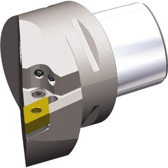 Kennametal - Right Hand Cut, Size PSC63, DN.. 1506.. & DN.. 442 Insert Compatiblity, Internal Modular Turning & Profiling Cutting Unit Head - 45mm Ctr to Cutting Edge, 65mm Head Length, Through Coolant, Series PSC - Apex Tool & Supply
