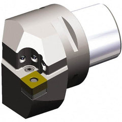 Kennametal - Right Hand Cut, Size PSC63, CN.. 432 & CN... 120408 Insert Compatiblity, Internal Modular Turning & Profiling Cutting Unit Head - 45mm Ctr to Cutting Edge, 65mm Head Length, Through Coolant, Series PSC - Apex Tool & Supply