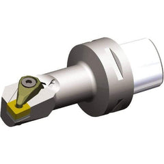 Kennametal - Right Hand Cut, Size PSC63, CN.. 1606.. & CN..543 Insert Compatiblity, Internal Modular Turning & Profiling Cutting Unit Head - 27mm Ctr to Cutting Edge, 140mm Head Length, Through Coolant, Series PSC - Apex Tool & Supply