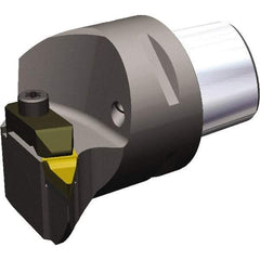Kennametal - Right Hand Cut, Size PSC50, VC.. 1604 & VP..332 Insert Compatiblity, Internal Modular Turning & Profiling Cutting Unit Head - 35mm Ctr to Cutting Edge, 52mm Head Length, Through Coolant, Series Top Notch - Apex Tool & Supply