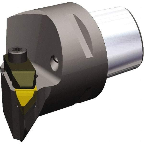 Kennametal - Right Hand Cut, Size PSC50, VC.. 1604 & VP..332 Insert Compatiblity, Internal Modular Turning & Profiling Cutting Unit Head - 35mm Ctr to Cutting Edge, 52mm Head Length, Through Coolant, Series Top Notch - Apex Tool & Supply