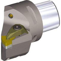 Kennametal - Right Hand Cut, Size PSC50, WN.. 0604.. & WN.. 332 Insert Compatiblity, External Modular Turning & Profiling Cutting Unit Head - 35mm Ctr to Cutting Edge, 60mm Head Length, Through Coolant, Series PSC - Apex Tool & Supply