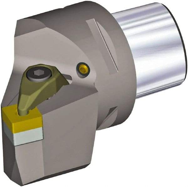 Kennametal - Left Hand Cut, Size PSC63, SN.. 190612 & SN.. 643 Insert Compatiblity, External Modular Turning & Profiling Cutting Unit Head - 35mm Ctr to Cutting Edge, 65mm Head Length, Through Coolant, Series PSC - Apex Tool & Supply