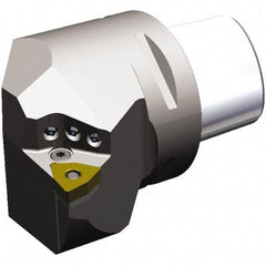 Kennametal - Right Hand Cut, Size PSC63, WN.. 0804.. & WN.. 432 Insert Compatiblity, Internal Modular Turning & Profiling Cutting Unit Head - 45mm Ctr to Cutting Edge, 65mm Head Length, Through Coolant, Series PSC - Apex Tool & Supply