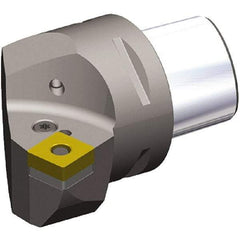 Kennametal - Right Hand Cut, Size PSC63, SN.. 190612 & SN.. 643 Insert Compatiblity, Internal Modular Turning & Profiling Cutting Unit Head - 45mm Ctr to Cutting Edge, 65mm Head Length, Through Coolant, Series PSC - Apex Tool & Supply