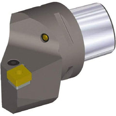 Kennametal - Right Hand Cut, Size PSC63, CN.. 1606.. & CN..543 Insert Compatiblity, Internal Modular Turning & Profiling Cutting Unit Head - 45mm Ctr to Cutting Edge, 65mm Head Length, Through Coolant, Series PSC - Apex Tool & Supply