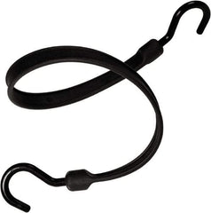 The Better Bungee - Heavy Duty Bungee Strap with Overmolded Nylon Hook End - 36" OAL, Black - Apex Tool & Supply