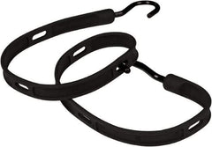 The Better Bungee - Adjustable Bungee Strap with Overmolded Nylon Hook End - 36" OAL, Black - Apex Tool & Supply