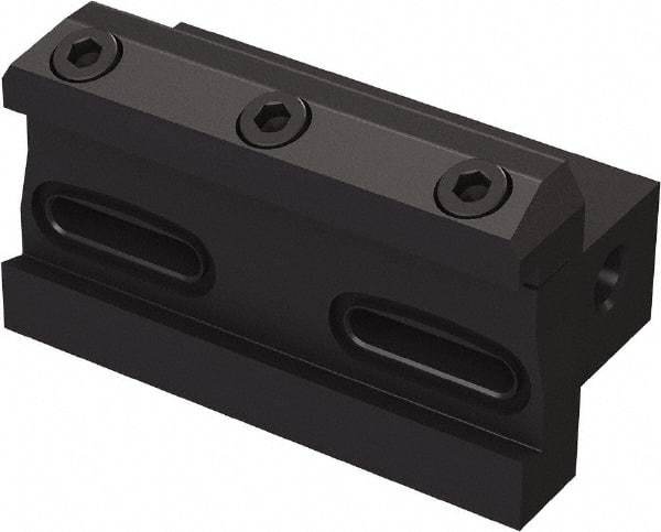 Seco - Tool Block Style 150.10-JETI, 25mm Blade Height, 95mm OAL, 42mm OAH, Indexable Cutoff Blade Tool Block - 25mm Shank Height, 25mm Shank Width, Reversible, Through Coolant, Series Jetstream - Apex Tool & Supply