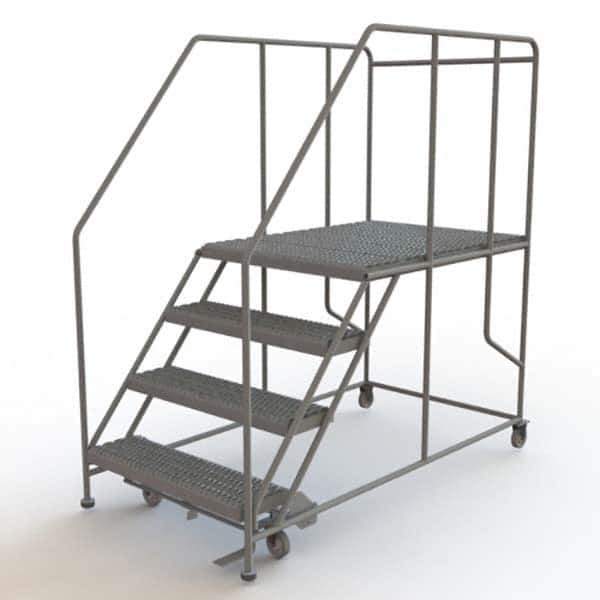 TRI-ARC - Rolling & Wall Mounted Ladders & Platforms Type: Rolling Work Platform Style: Steel Work Platform - Apex Tool & Supply