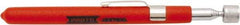 Proto - 5-1/2" Long Magnetic Retrieving Tool - 1.5 Lb Max Pull, 25-1/2" Collapsed Length, Steel Coil/Plastic - Apex Tool & Supply