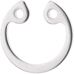 Rotor Clip - 65mm Bore Diam, Stainless Steel Metric Internal Snap Retaining Ring - Apex Tool & Supply