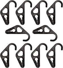 The Better Bungee - Adjustable Nylon Hook Ends with Adjustable HD Nylon Hook - 10" OAL, Black - Apex Tool & Supply