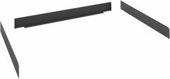 Tennsco - Steel Workbench & Workstation Side and Back Rail Kit - 36" Deep, Use with Tennsco Workbench - Apex Tool & Supply