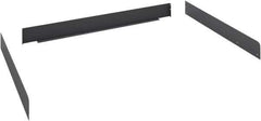 Tennsco - Steel Workbench & Workstation Side and Back Rail Kit - 30" Deep, Use with Tennsco Workbench - Apex Tool & Supply