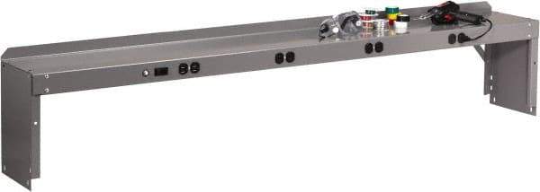 Tennsco - Steel Workbench & Workstation Riser - 10-1/2" Deep, Use with Tennsco Workbench - Apex Tool & Supply