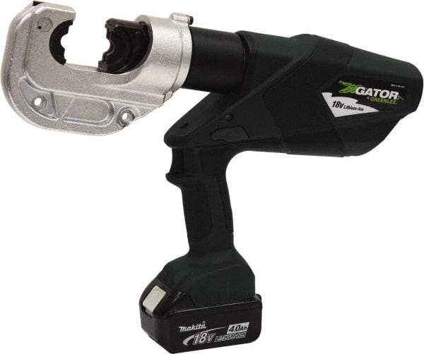 Greenlee - 12 Ton Electric Crimper - Includes Lithium-Ion Battery, Charger, Carrying Case - Apex Tool & Supply