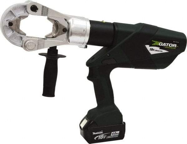 Greenlee - 15 Ton Electric Crimper - Includes Lithium-Ion Battery, Charger, Carrying Case - Apex Tool & Supply