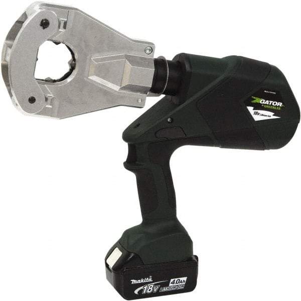 Greenlee - 6 Ton Electric Crimper - Includes Lithium-Ion Battery, Charger, Carrying Case - Apex Tool & Supply