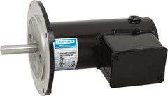 Leeson - 1/6 Max hp, 1,750 Max RPM, Permanent Magnet DC Motors Electric AC DC Motor - 90 V Input, 34E56C Frame, 5/8" Shaft Diam, C-Face Mount, TENV Enclosure - Apex Tool & Supply