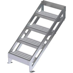 TRI-ARC - Rolling & Wall Mounted Ladders & Platforms Type: Ladder Style: Stair Unit - Apex Tool & Supply