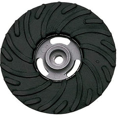 PFERD - 7" Diam Disc Backing Ribbed Backing Pad - 7,000 RPM - Apex Tool & Supply