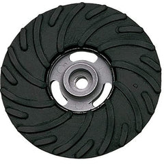 PFERD - 5" Diam Disc Backing Ribbed Backing Pad - 10,000 RPM - Apex Tool & Supply