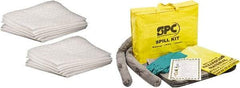 Brady SPC Sorbents - 36 Gal Capacity per Package, Oil Only Pad - 19" Long x 15" Wide, Polypropylene - Apex Tool & Supply