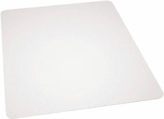 Ability One - 60" Long x 46" Wide, Chair Mat - Rectangular, Beveled Edge Style - Apex Tool & Supply