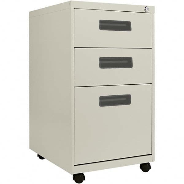 ALERA - File Cabinets & Accessories Type: Pedestal Number of Drawers: 3 - Apex Tool & Supply