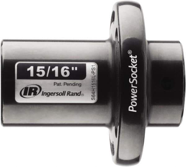 Ingersoll-Rand - 1/2" Drive 15/16" Standard Magnetic Nonsparking Universal Impact Socket - 6 Points, 3-1/10" OAL - Apex Tool & Supply