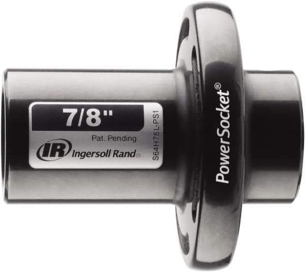 Ingersoll-Rand - 1/2" Drive 7/8" Standard Magnetic Nonsparking Universal Impact Socket - 6 Points, 3-1/10" OAL - Apex Tool & Supply
